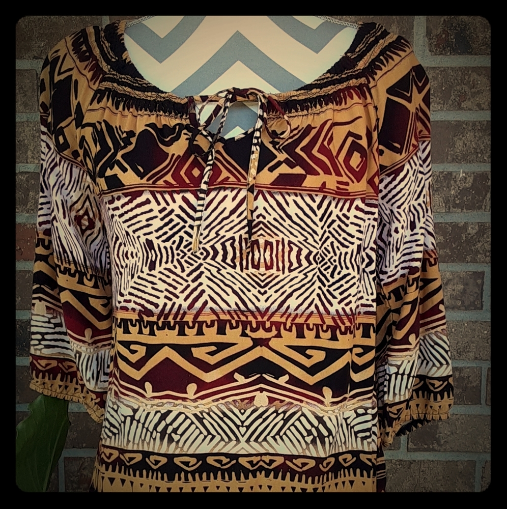 Thrifty Hippie blouse